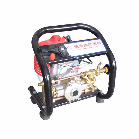 Portable Gasoline Engine Power Sprayer Pump Agricultural Machine 768c 4stroke for Small Shrubs, Grain Harvesting